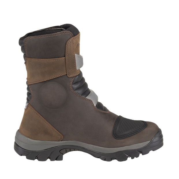 Forma Adventure Low Dry Brown Waterproof Motorcycle Boots - Oiled Leather Touring ADV