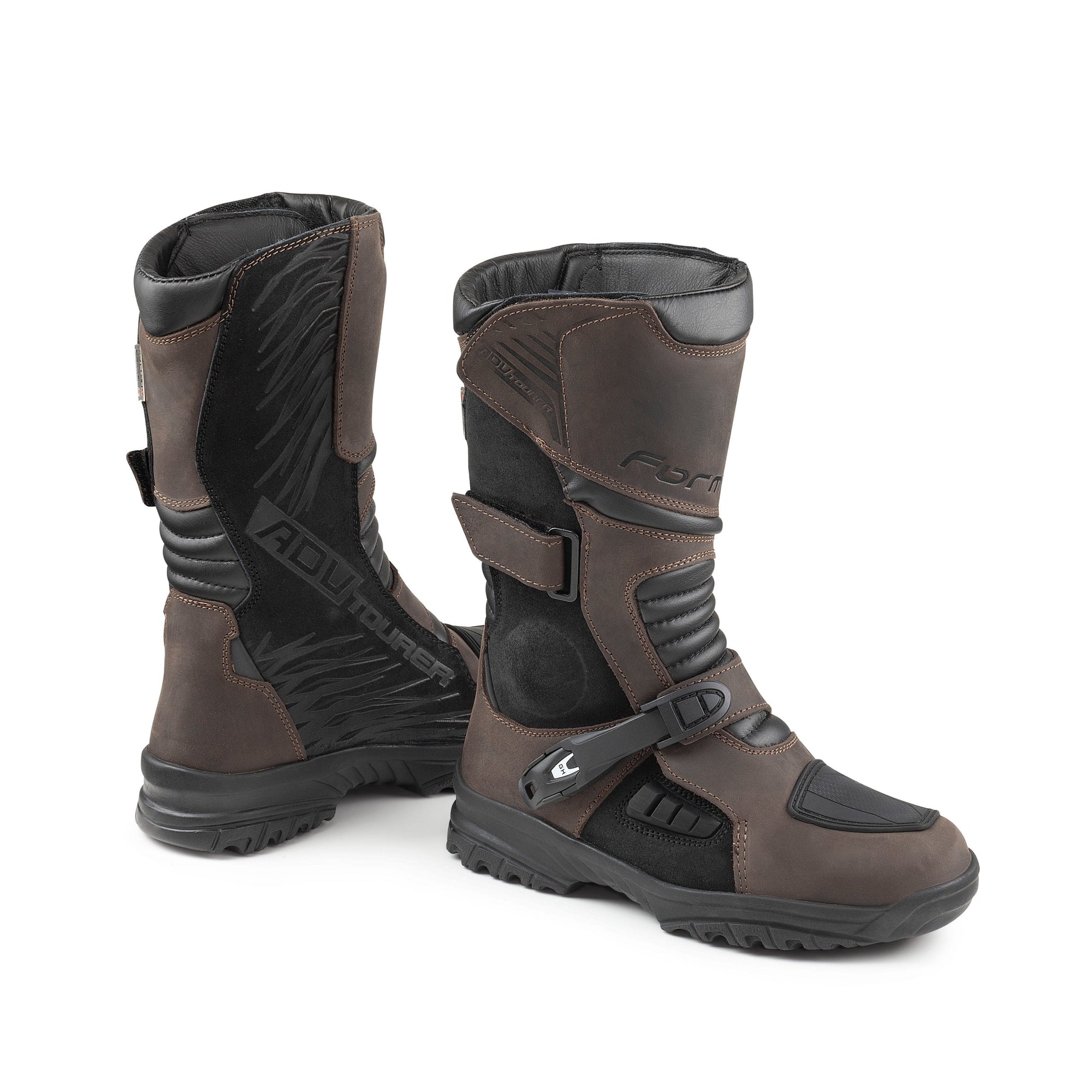 Forma ADV Tourer motorcycle boots, mens, black, all sizes